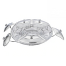 Rechaud Giratório com 6 Compartimentos [ÚLTIMAS 30 UNIDADES]