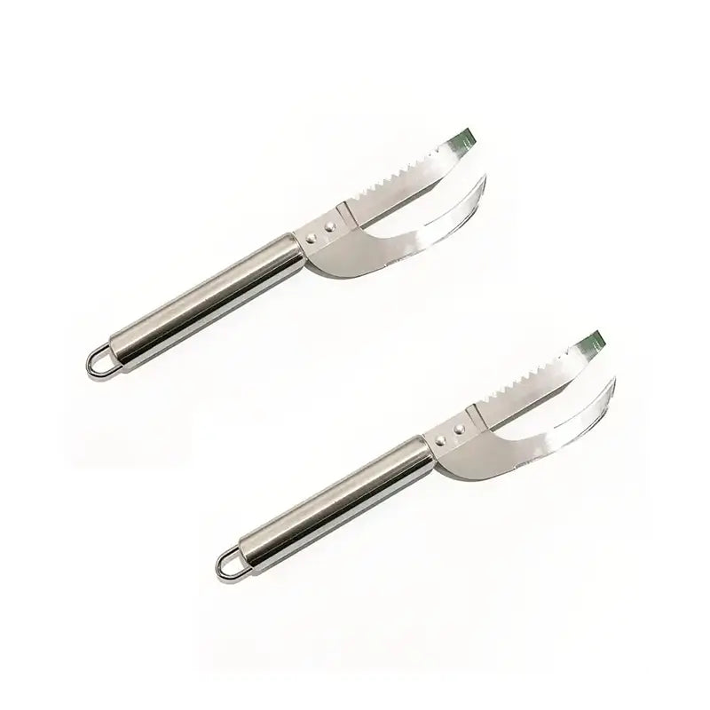 FishScaler - Faca Inoxidável 3 em 1 para Limpeza de Peixe