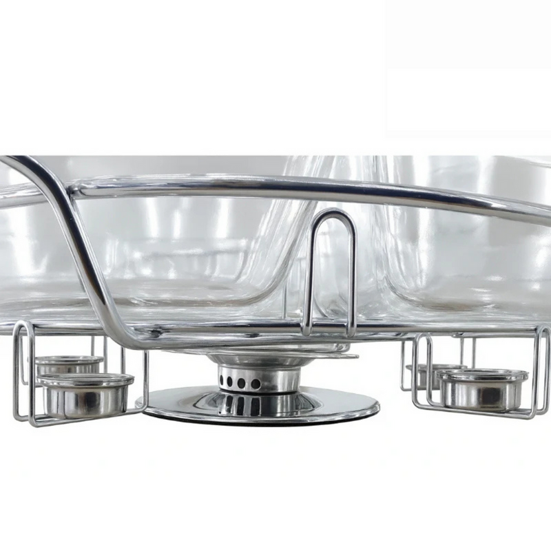 Rechaud Giratório com 6 Compartimentos [ÚLTIMAS 30 UNIDADES]