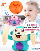 Banana Monkey - Macaquinho Interativo - Dá Cambalhota, Tem Música e Luzes